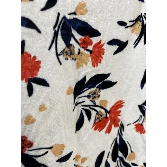 Women's Croft & Barrow Floral Sleeveless Top Medium - Picture 3 of 4